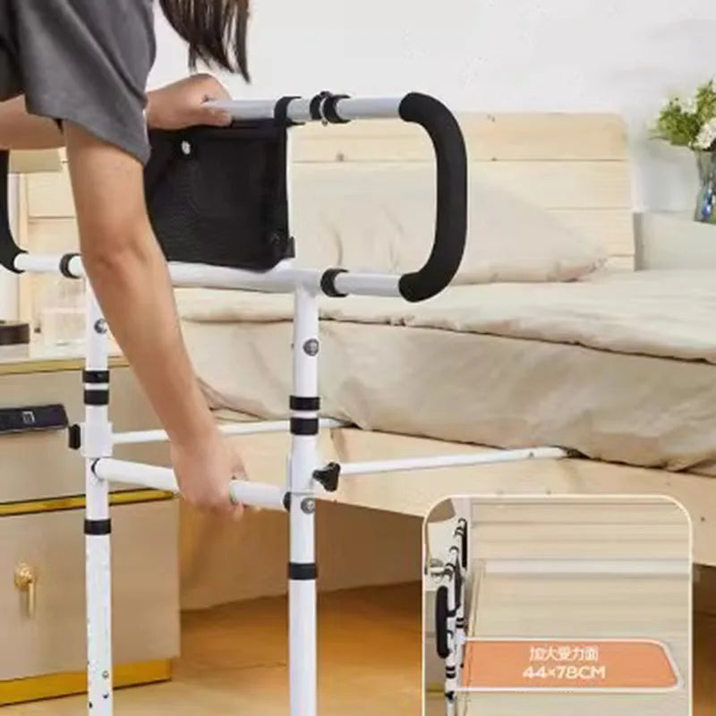 Senior Bed Rails Bedside Handrails Elderly Home Wake-up Railings Anti-falling Guardrails Kryjte Se Elderly Disabled Patients