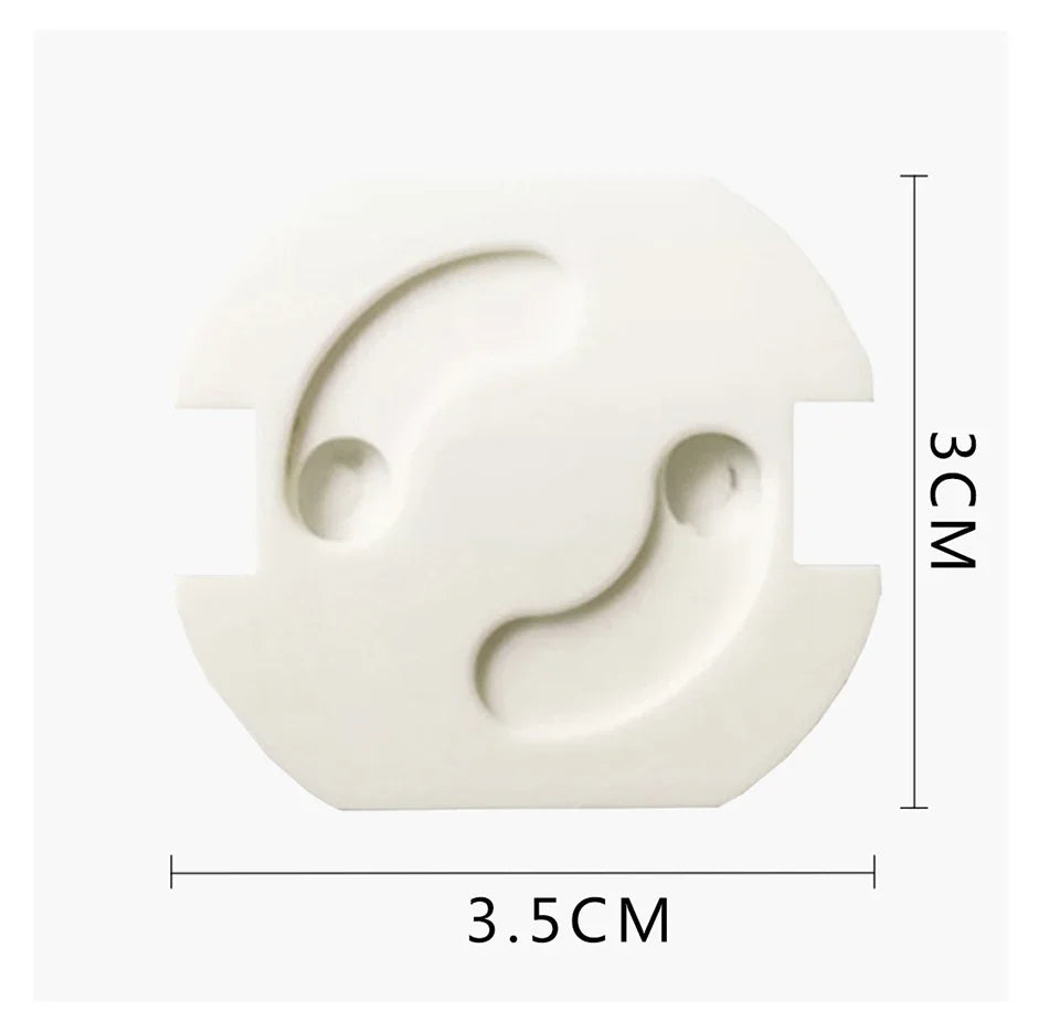 EU Baby Safety Electrical Outler Cover Anti Electric Shock Rotate Socket Protection Plug Protector Kid Power Socket Guard