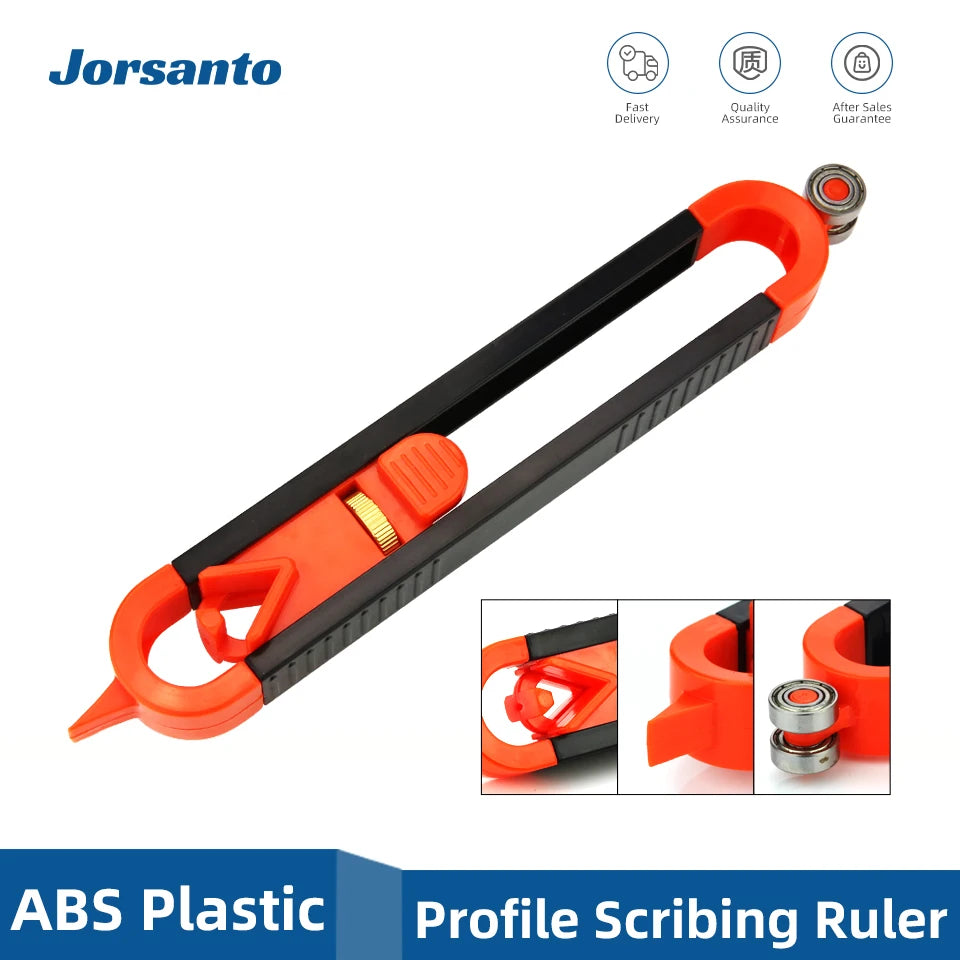 Profile Scribing Ruler Contour Gauge With Lock Adjustable Locking Woodworking Tools Measuring Gauge Measurement Tool