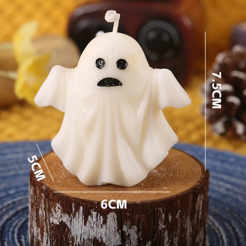 Halloween Decorative Decor Home Candles Ghost Candles Pumpkin Candle Scented Guest Gift Candles Halloween Accessories Home Decor