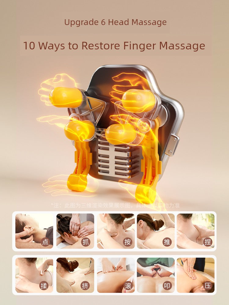 Ox Neck Massager Back Waist Shoulder Spine Neck Kneading Dedicated Fantastic Net Trapezius Massage Instrument