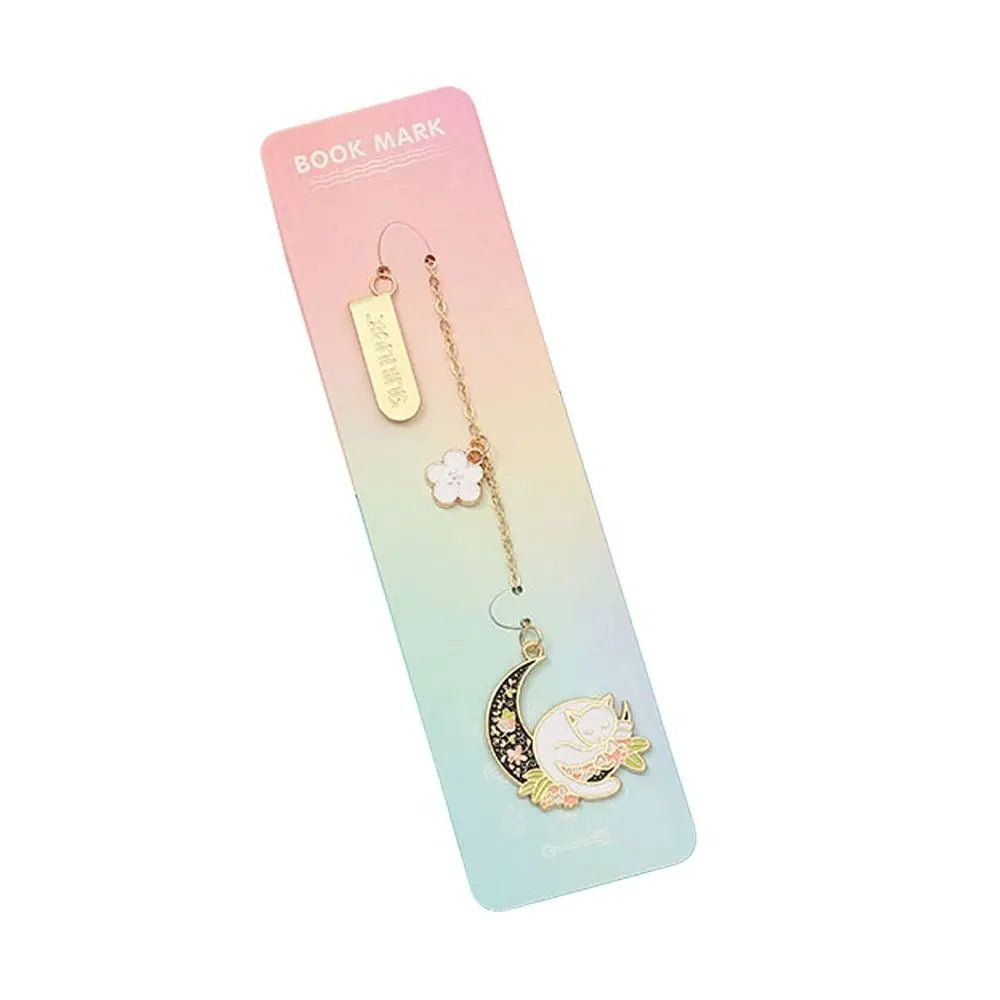 Exquisite Metal Bookmark Cute Rabbit Hollow Book Page Marker Book Page Pagination