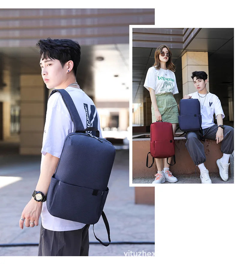 New Sports Backpacks for Unisex 10L Outdooor High Capacity Oxford Waterproof College Backpack Women Men Travel School Bags