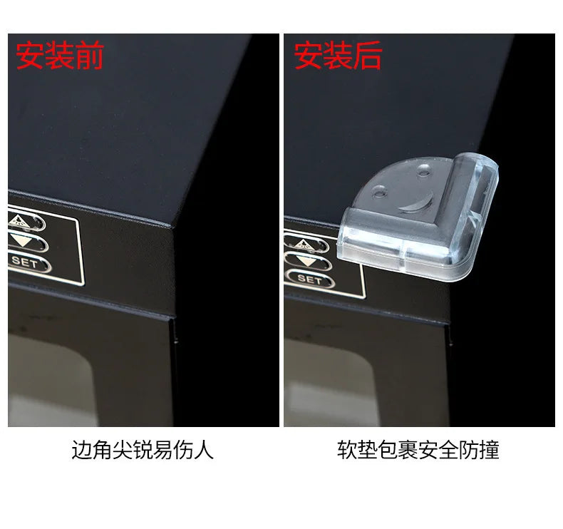 Anti-collision Edge Corners for Kids Baby Silicone Safety Protector Table Protection Saftey PVC Table Protector