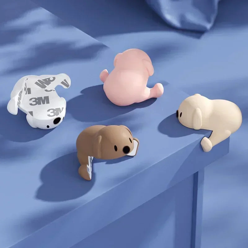 1PC Cute Cartoon Table Corner Protector Silicone Baby Safety Edge Guard Silicone Table Desk Anticollision Furniture Protector