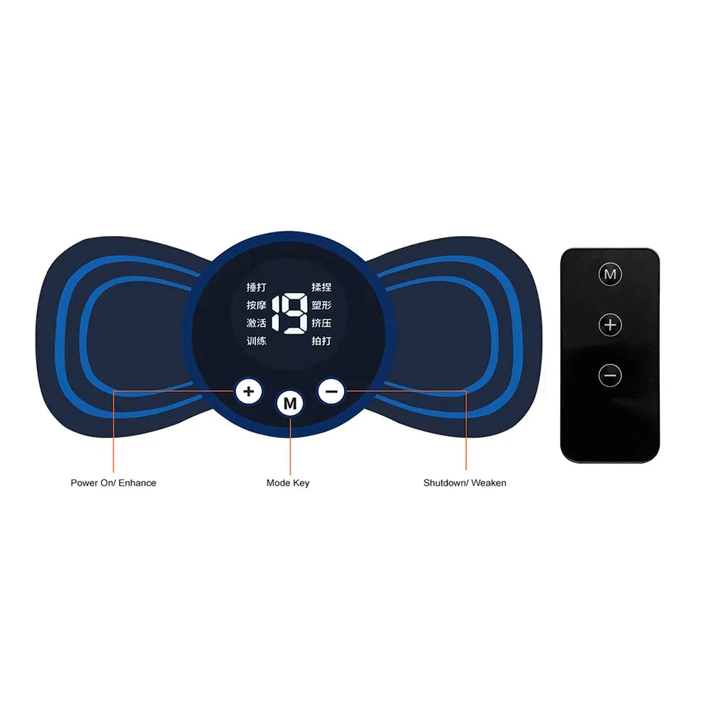 Xiaomi MIJIA Neck Massager Mini Cervical Back Muscle Pain Relief Patch Massageador Stimulator Mat Portable Body Health Care Tool