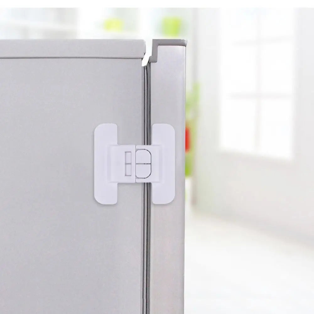 Kids Security Protection Refrigerator Lock Home Furniture Cabinet Door Safety Locks Anti-Open Water Dispenser Locker Buckle