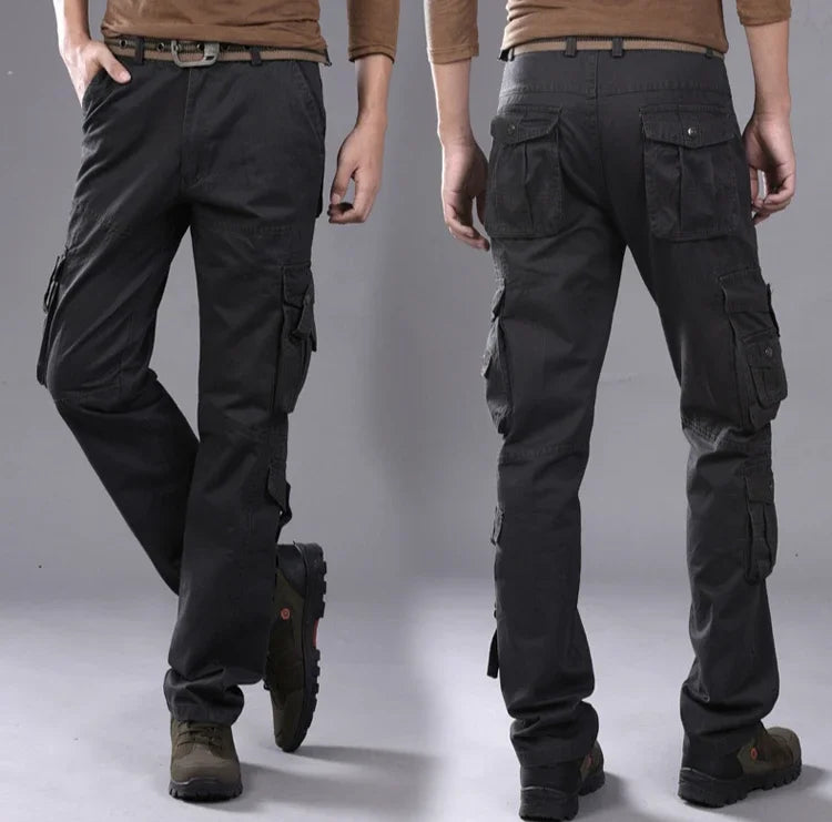 Outdoor Hiking Cotton Male Trousers Baggy Aesthetic Korean Style Cheap Y2k Vintage Men's Cargo Pants Fashion Slacks New In Long