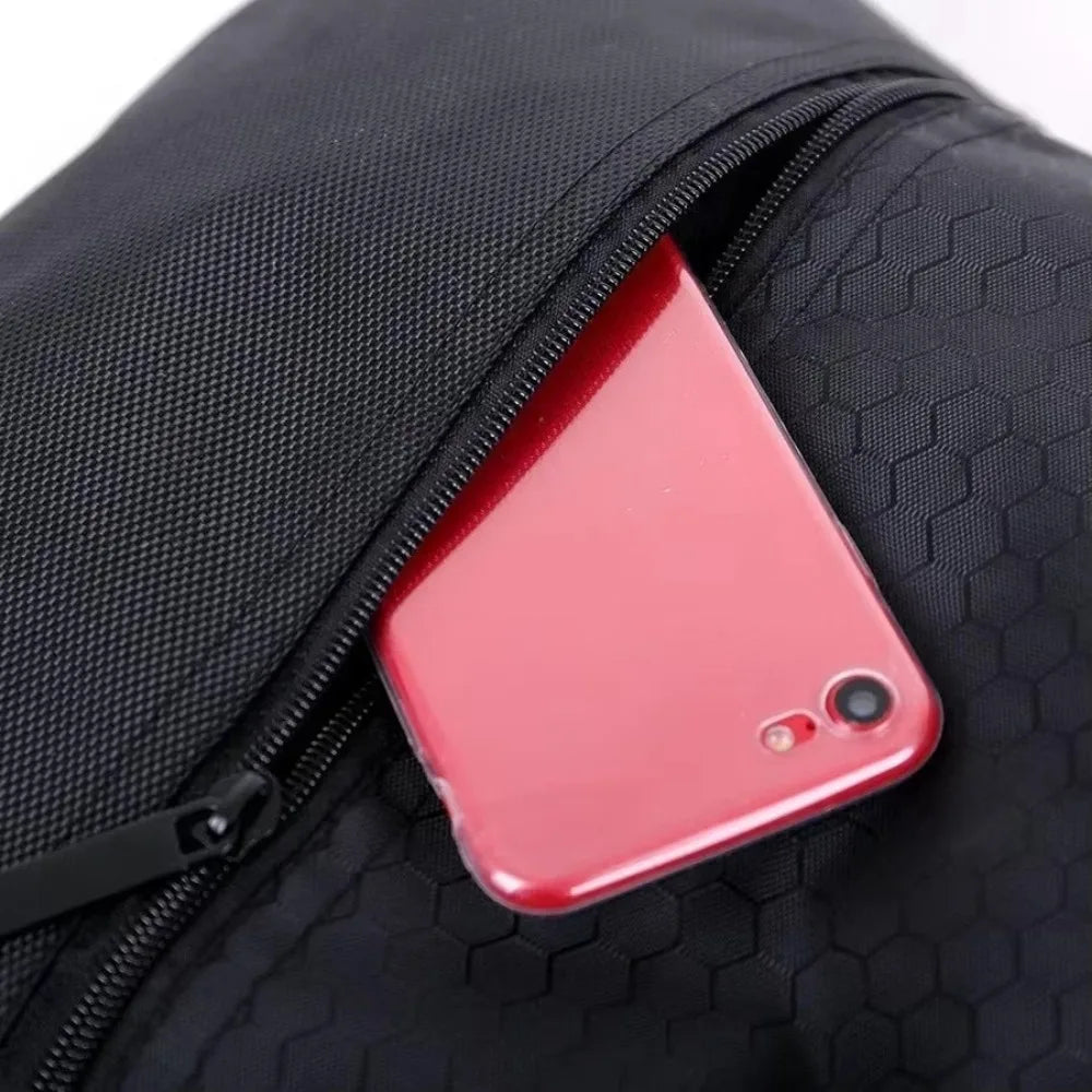 2025 1PC Foldable Waterproof Gym Bag Fitness Backpack Drawstring Shop Pocket Hiking Camping Beach Swimming Men Women Sports Bags