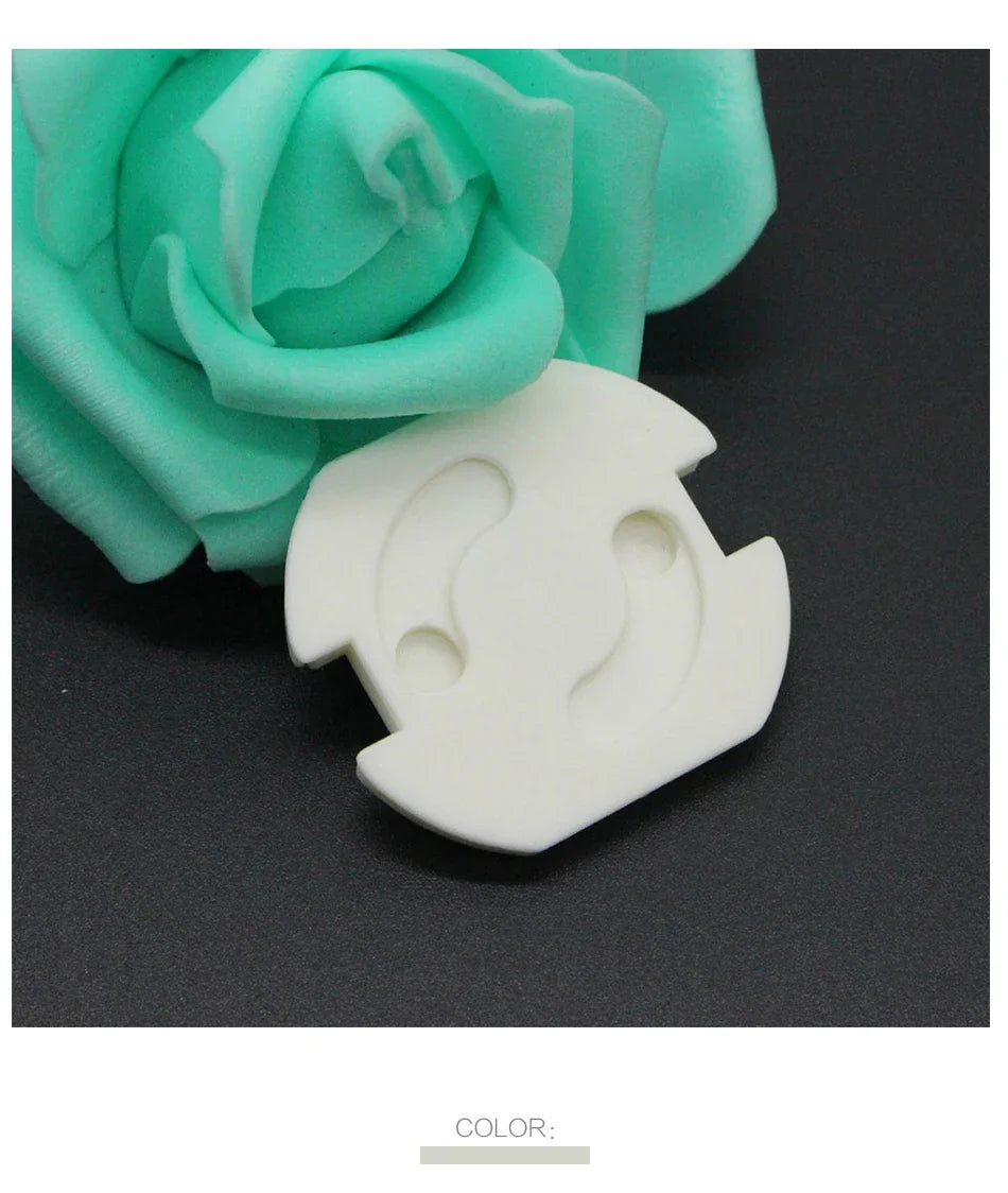 EU Baby Safety Electrical Outler Cover Anti Electric Shock Rotate Socket Protection Plug Protector Kid Power Socket Guard