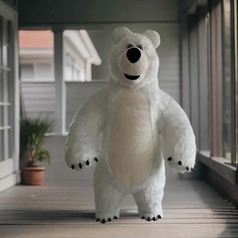 2.6M inflatable clothing Martha and bear brown bears, polar bears, gorillas, rabbits, animal models, commercial play, funny doll