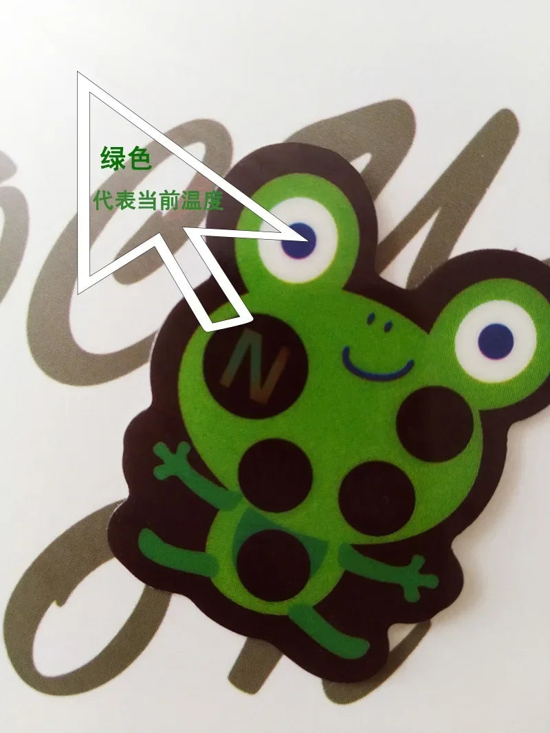 Baby Cute Cartoon Animal Sticker Forehead Head Strip Body Fever Thermometer Children Safety Baby Care Thermometer