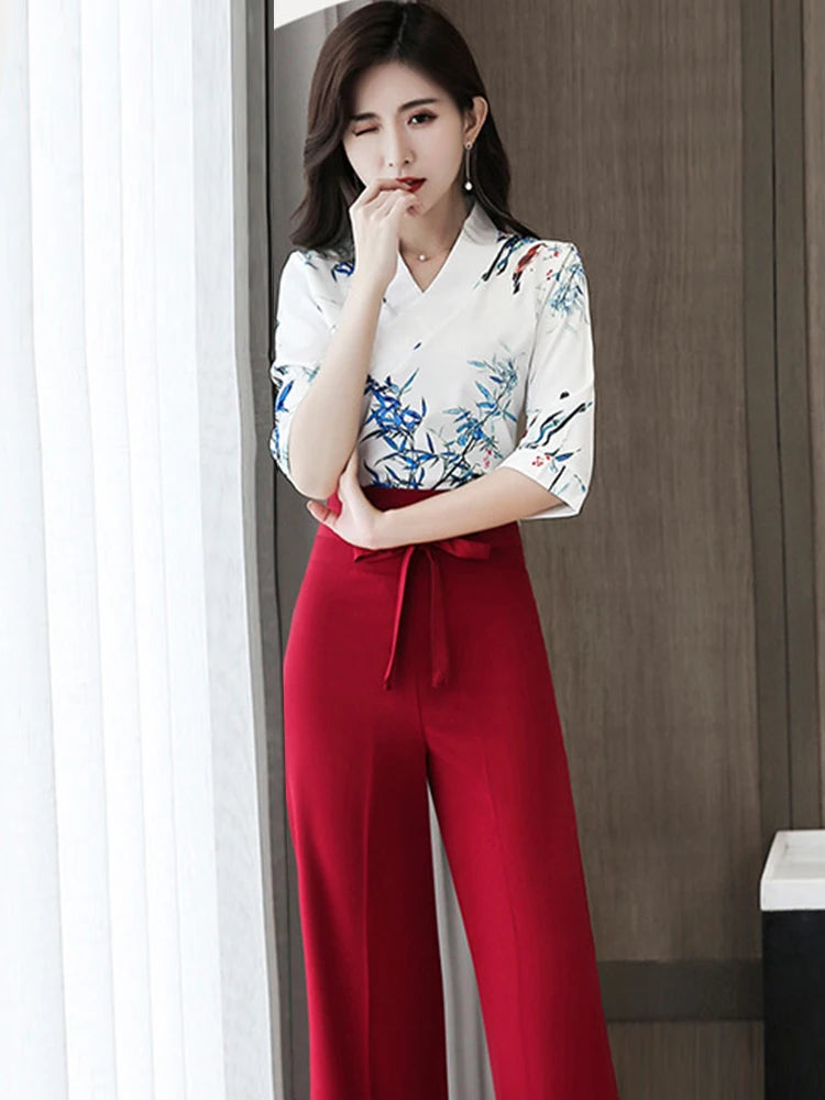 New Style Beauty Salon Uniform Women Foot Bath Technician Workwear Sauna Spa Massage Esthetic Overalls Hotel Working Pants Suit