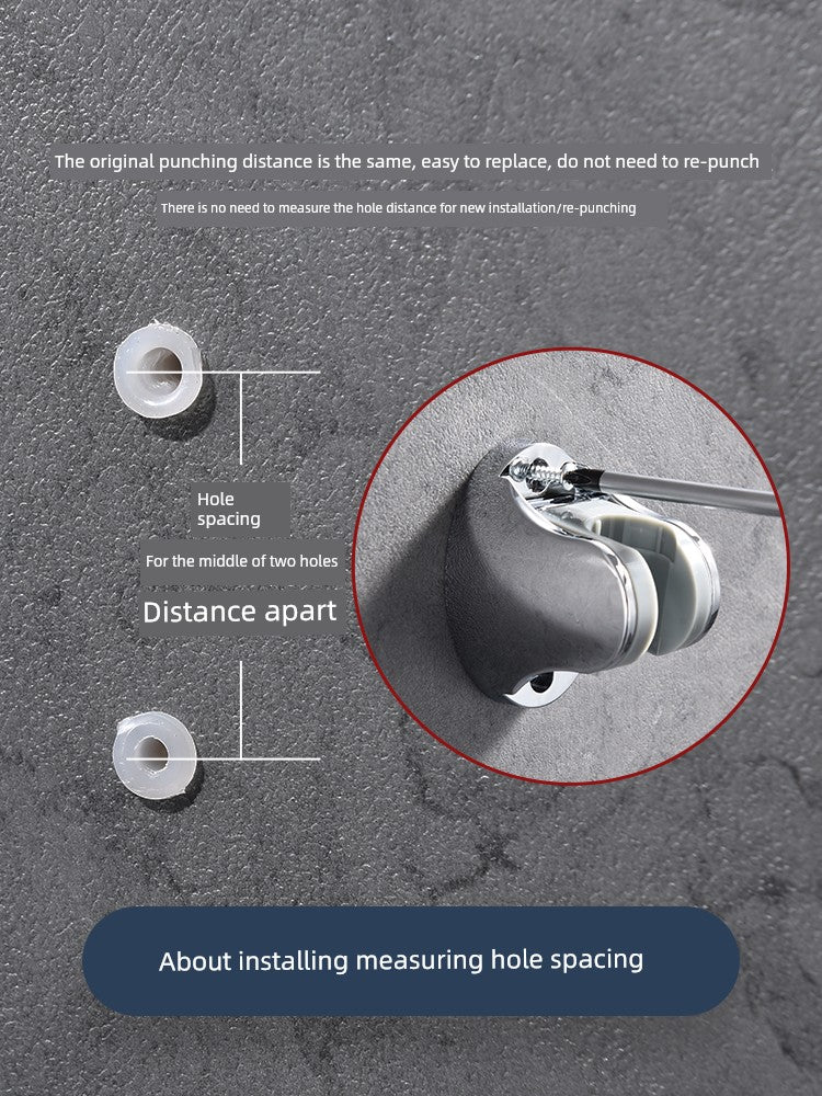 Fixed Seat Shower Head Old-Fashioned Screw Shower Bracket
