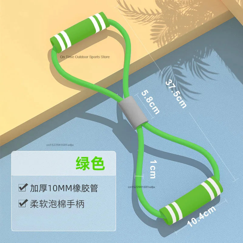 New Resistance Bands with Foam Sport At Home Yoga Fitness Accessories Rubber Pull Rope Training and Exercise Equipment for Women