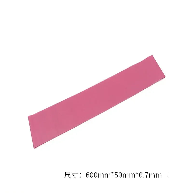 TPE Resistance Bands Gym Pilates Fitness Rubber Loop Band Yoga Elastic Strength Exercise At Home Women Weight Sport Workout