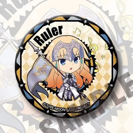 58mm Saber Novelty Special Use Hot Style Costumes Badge Anime Peripherals Backpack Decoration School Supplies for Kids Students
