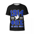 Phi Beta Sigma PBS Fraternity Men's Athletic Cotton Classic Short Sleeve Crewneck T-Shirt Tee Shirt