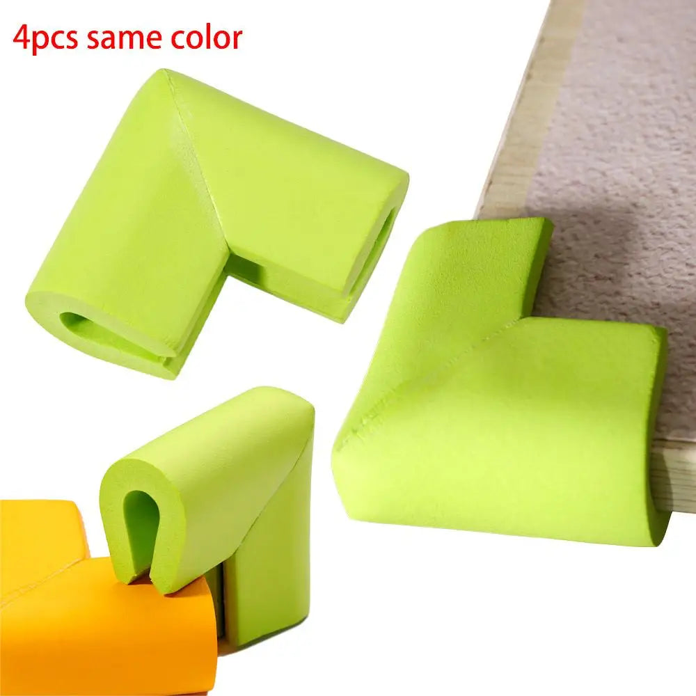 4PCS Baby Safety Corner Protector Soft Home Edge Table Furniture Corners Toddler Infant Protection Cover Security Protection