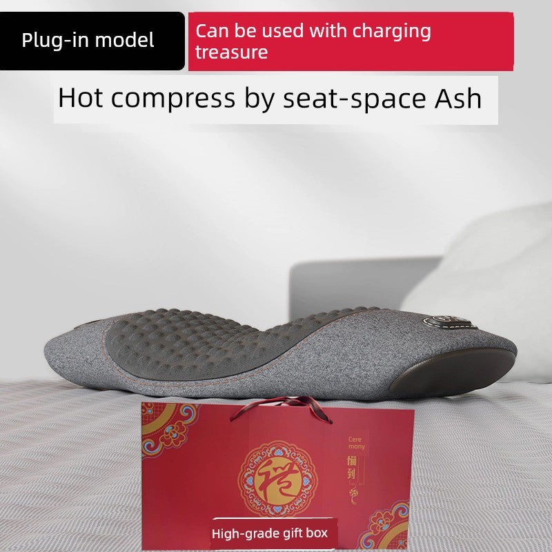 Japanese Lumbar Muscle Pad Lumbar Disc Waist Massage Tool Strain Lying Flat Sleep Lumbar Spine Professional Apparatus Heating Waist Pillow