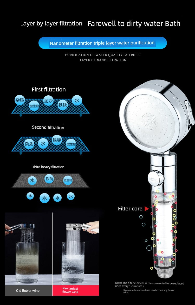 Shower Bracket Punch-Free Fixed Base Shower Nozzle Adjustable Rain Suction Cup Bathroom Shower Head Accessories