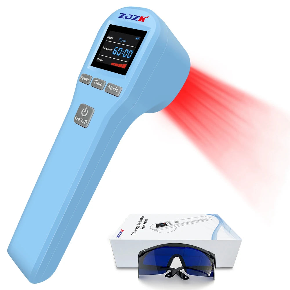 Deep tissue cold laser therapy device professional horse dogs cats health care tool for pain relief 808nm 650nm 880mW 20 diodes