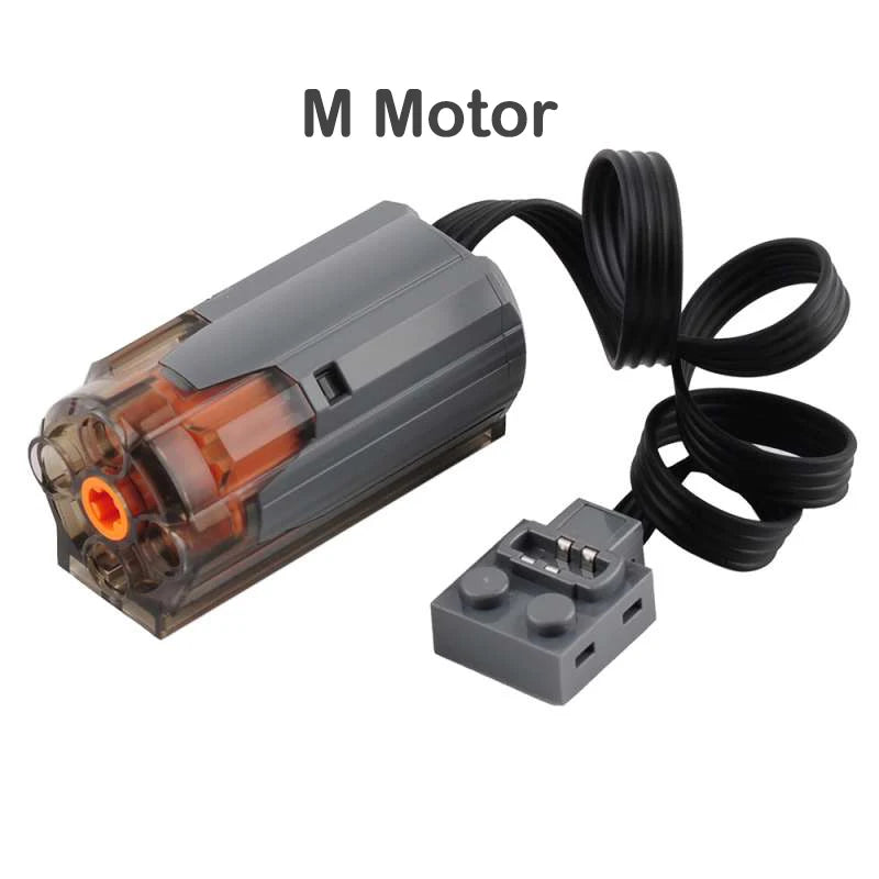 Mould King MOC Power Functions Modified Monster Motor M L XL Motor Steering Servo PF Accessories Building Blocks for Legoeds