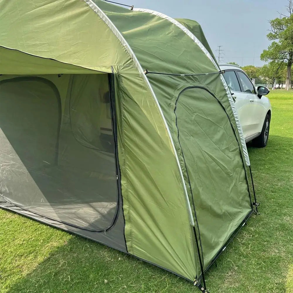 SUV Tent For Camping SUV Tent Camping Tarp With Awning Car Tailgate Shade Awning Tent For Camping SUV Camping Tent For Van MPV
