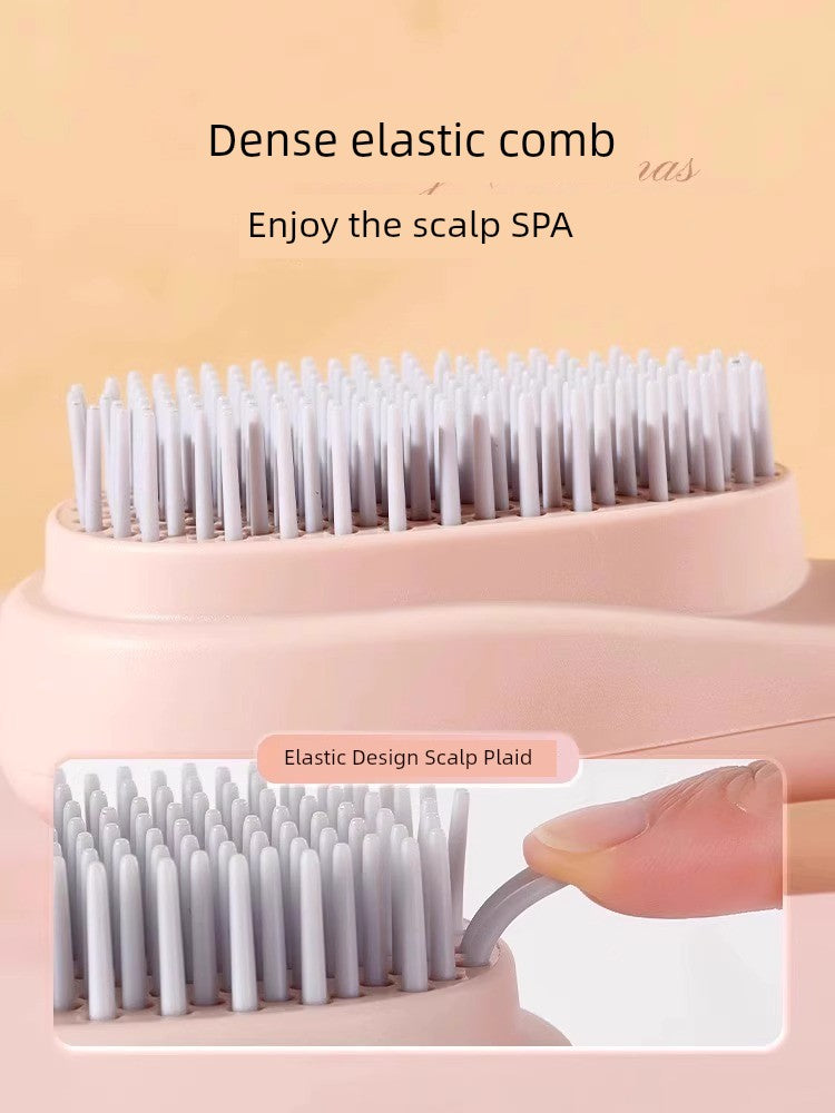 Telescopic Massage Comb Hair Dye Comb Hair Scalp Cleaning Hairdressing Comb Anti-Static Shunfa For Home One-Click Good-looking