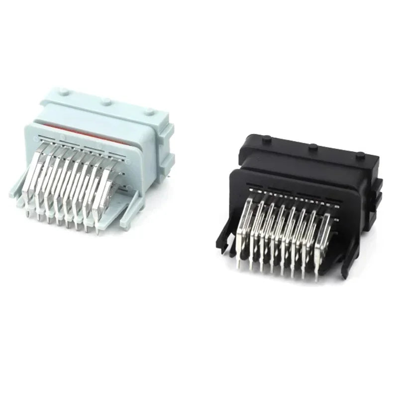 1/5sets ECU Car Controller Circuit Board Matching Aluminum Alloy Shell Box Plug Automotive Motor Auto Connector 48P