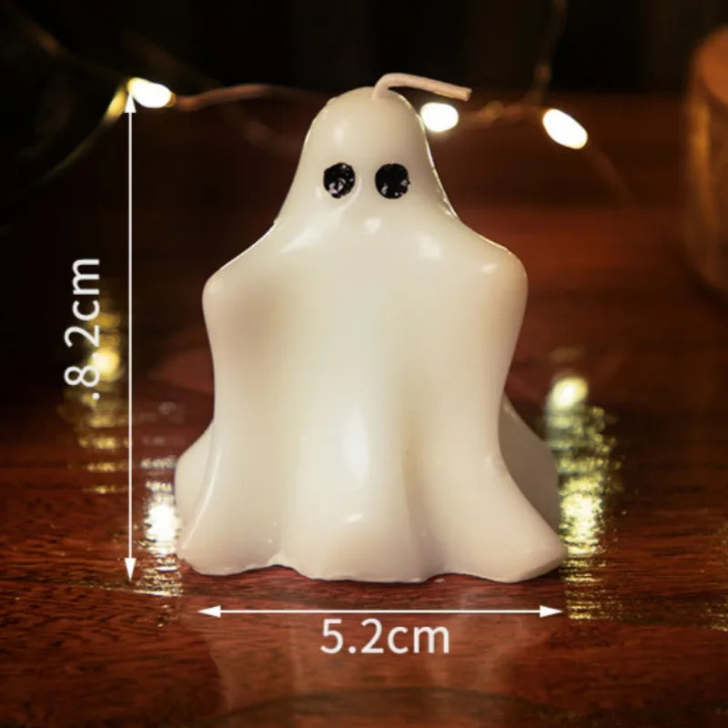 Halloween Decorative Decor Home Candles Ghost Candles Pumpkin Candle Scented Guest Gift Candles Halloween Accessories Home Decor