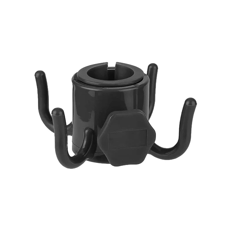 Beach Sunshade Umbrella Hook Hanging Rack Outdoor Camping Trip Clasp 4 Prongs Hook For Towels Bags Hats Sunglasses