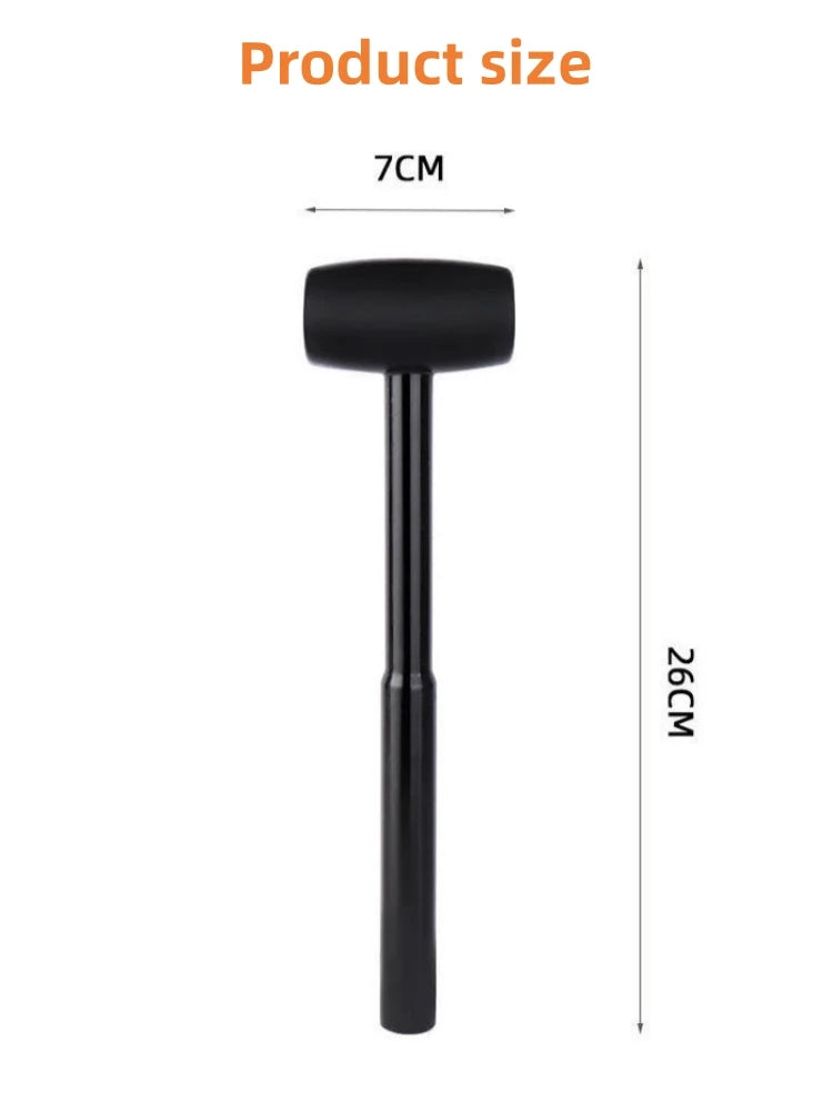 Installation Hammer Home Fitment Tools Portable Household Plastic Mallet for Outdoor Car Repair Woodworking Door Floor Tile