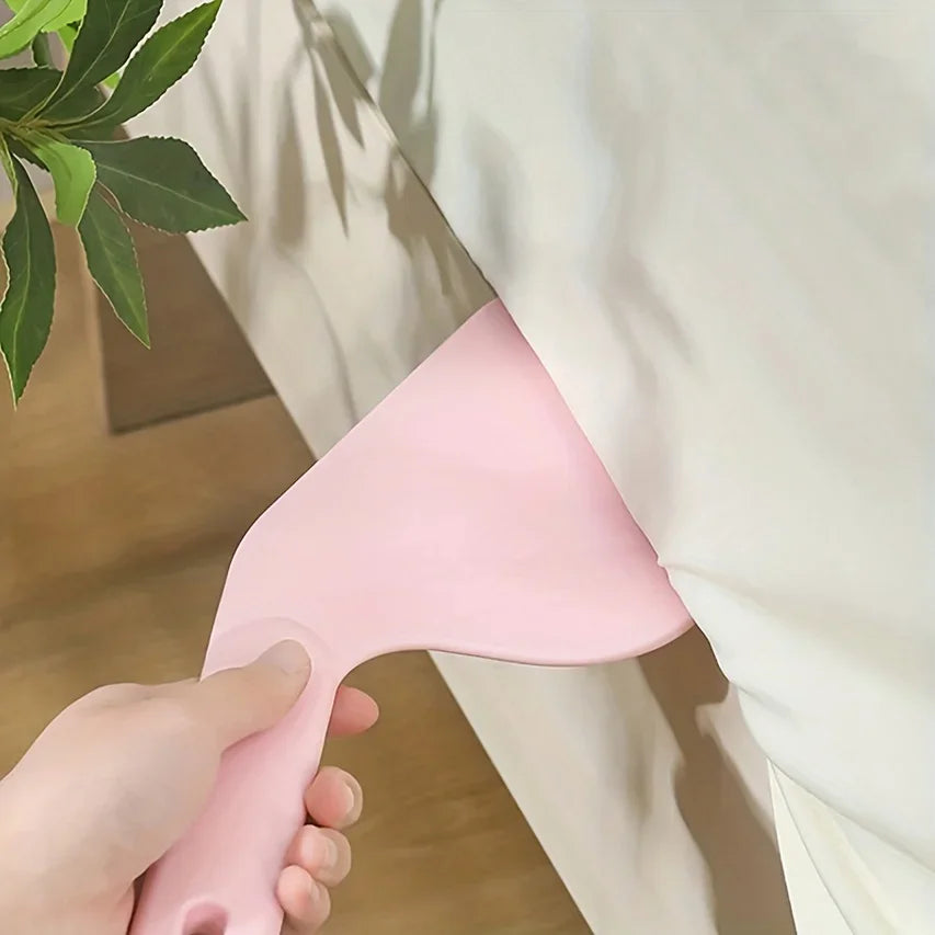 1/2pcs Bed Sheet Tucker Tool Tucking Paddle For Bed Making Easier Plastic Durable Sheet Change Helper Bed Skirt Replacement