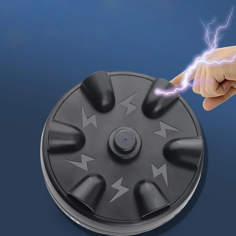 Funny Electric Shock Polygraph Tricky Lie Detector Test Lucky Shock Roulette 6 Fingers Novelty Party Board Game Toys For Adults