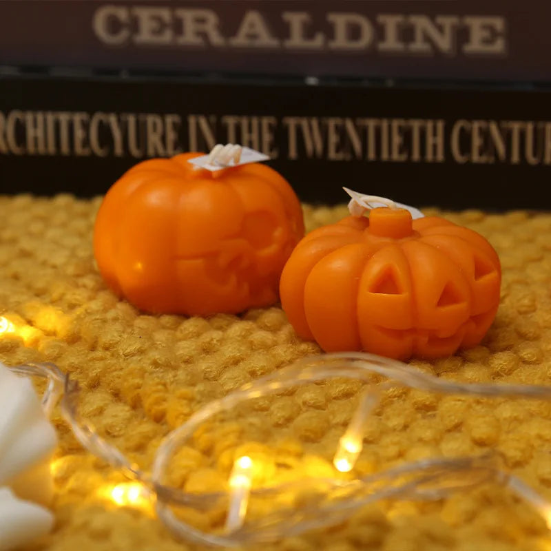 Halloween Decorative Decor Home Candles Ghost Candles Pumpkin Candle Scented Guest Gift Candles Halloween Accessories Home Decor
