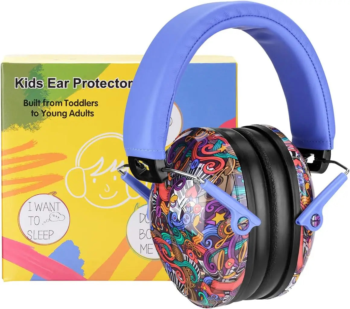 ZOHAN Kid Earmuffs Hearing Safety Protection Earmuffs Passive Noise Cancelling NNR 25dB For Children Toddlers Reading Sleeping