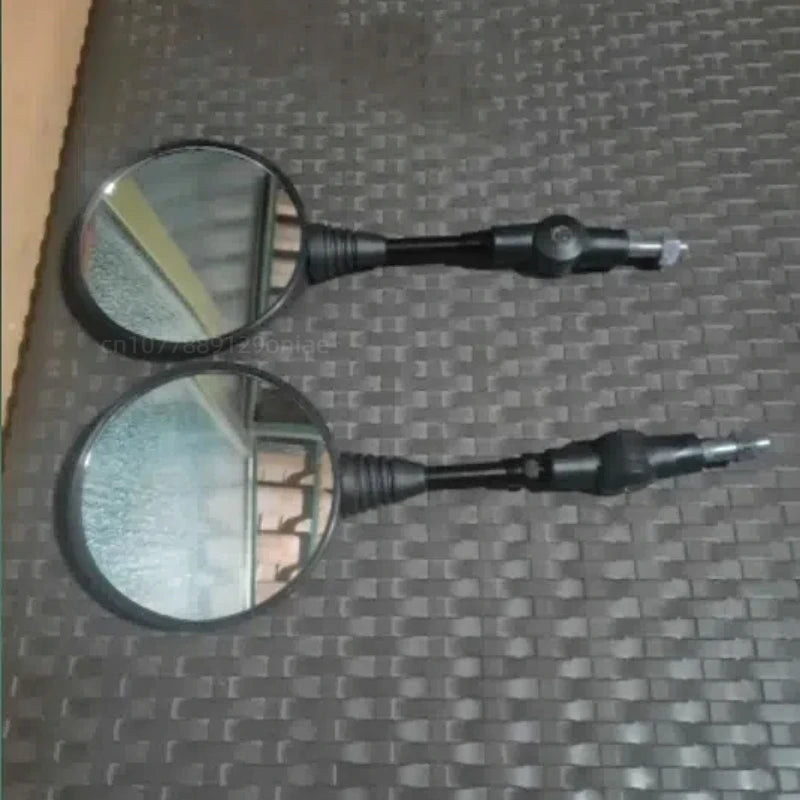 Motorcycle Modification Rearview Mirror, Outdoor Riding Anti Fall Folding Circular Mirror, Universal Motorcycle Accessories