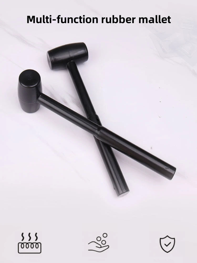 Installation Hammer Home Fitment Tools Portable Household Plastic Mallet for Outdoor Car Repair Woodworking Door Floor Tile