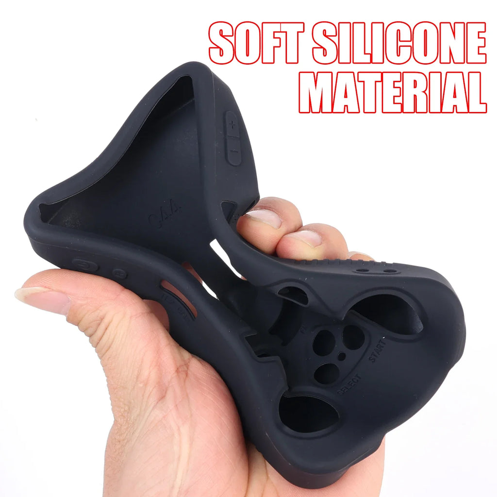 Case With Lanyard For R36S Console Soft Silicone Skin Shell Cover Full Protection Anti-Scratch Protector Game Accessories