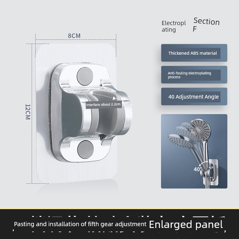 Fixed Seat Shower Head Old-Fashioned Screw Shower Bracket