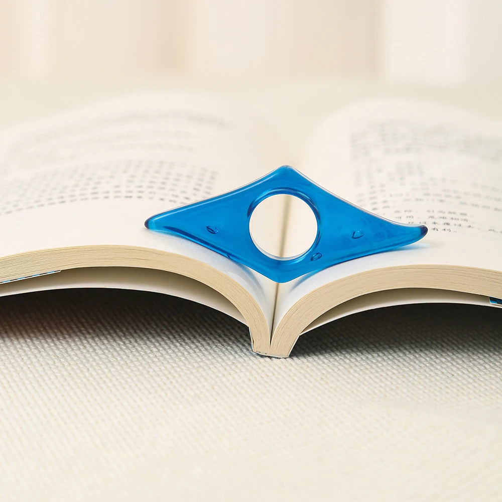 Resin Thumb Book Support Creative Book Expander Convenient Book Page Holder colorful Reading Aid Student School Office Supply