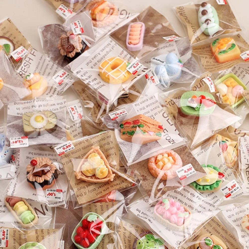 20pcs Breads Simulation Mini Cakes Pastries Pretend Play Miniature Simulation Desserts Food Toys Education Play House Toy