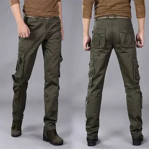 Outdoor Hiking Cotton Male Trousers Baggy Aesthetic Korean Style Cheap Y2k Vintage Men's Cargo Pants Fashion Slacks New In Long