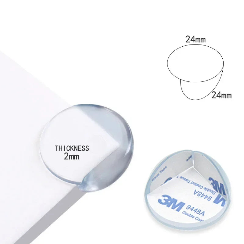 4PCS Baby Safety Silicone Protector Table Corner Edge Protection Cover Electric Socket Protection Children Anticollision Guards