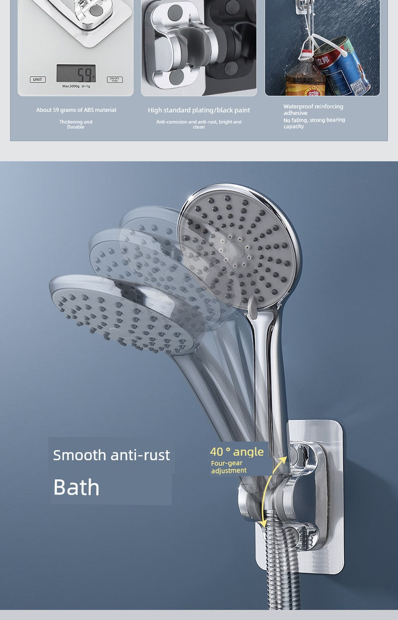 Fixed Seat Shower Head Old-Fashioned Screw Shower Bracket