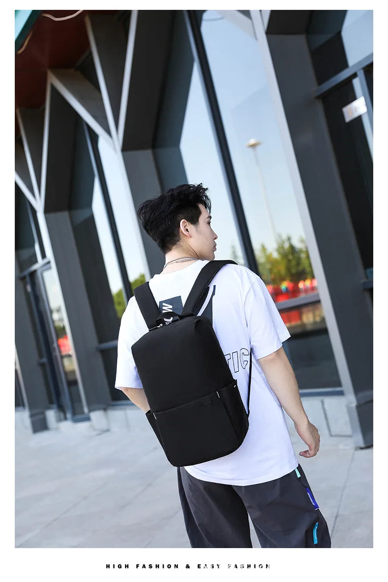 New Sports Backpacks for Unisex 10L Outdooor High Capacity Oxford Waterproof College Backpack Women Men Travel School Bags