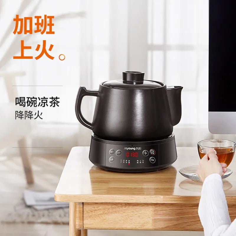 Joyoung Automatic Herbal Medicine Pot Black Separated HealthCare Pot 220V