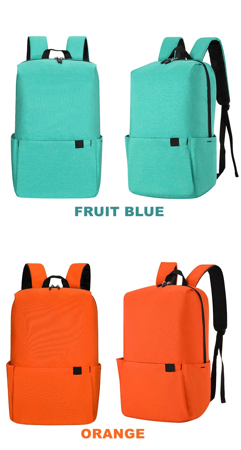 New Sports Backpacks for Unisex 10L Outdooor High Capacity Oxford Waterproof College Backpack Women Men Travel School Bags