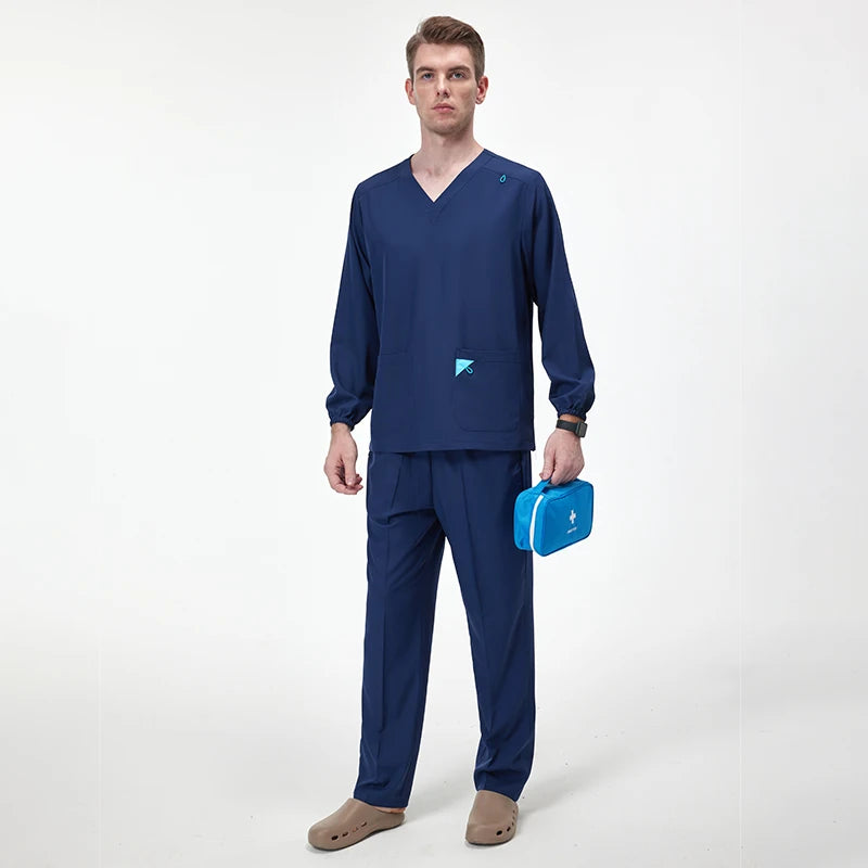 UltraAir™ Scrub Uniforms Nurse Performance Stretch Quick-Dry Healthcare Doctor Hospital Dental Pediatric Medical Scrubs S12